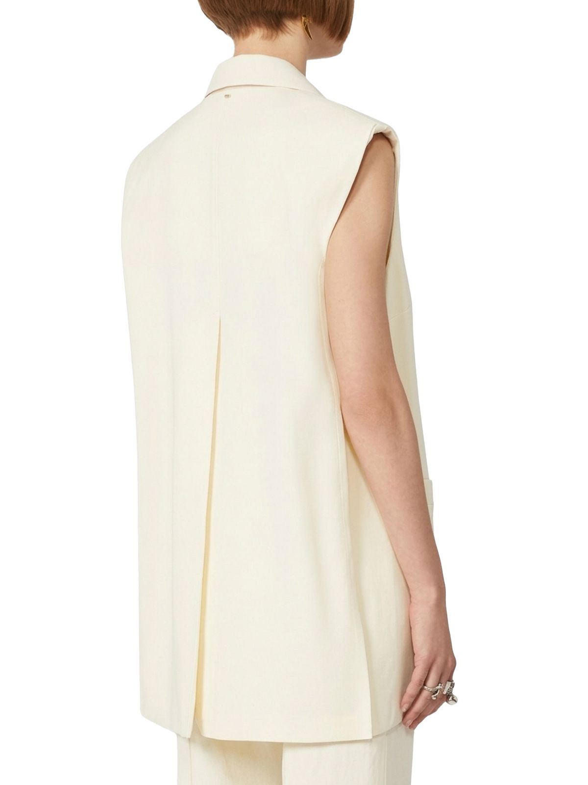 jacket sleeveless yellow  SPORTMAX