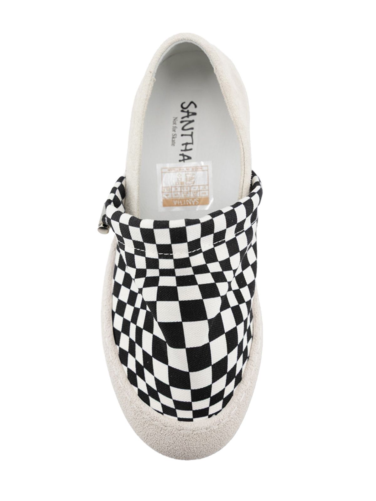 sneakers bianco nere  SANTHA