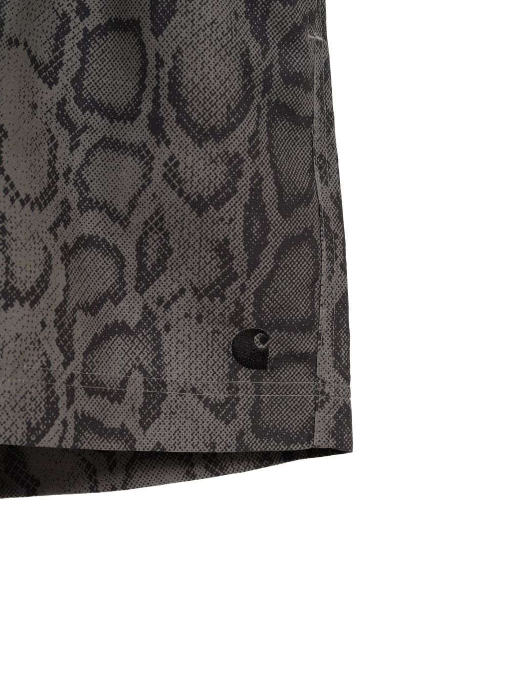 swim trunks slater camo green CARHARTT WIP