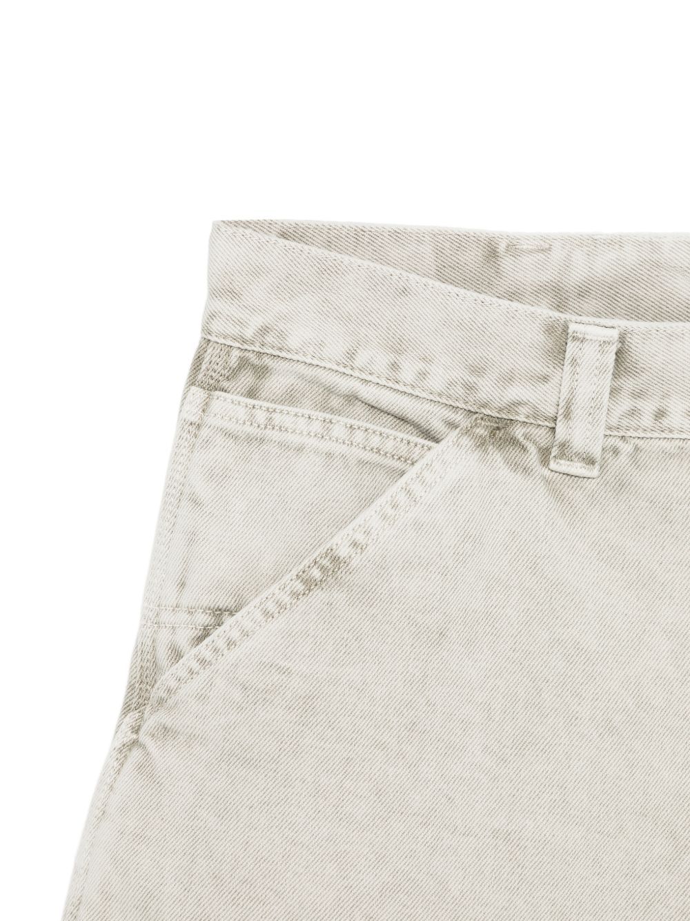 short denim single knee white  CARHARTT WIP