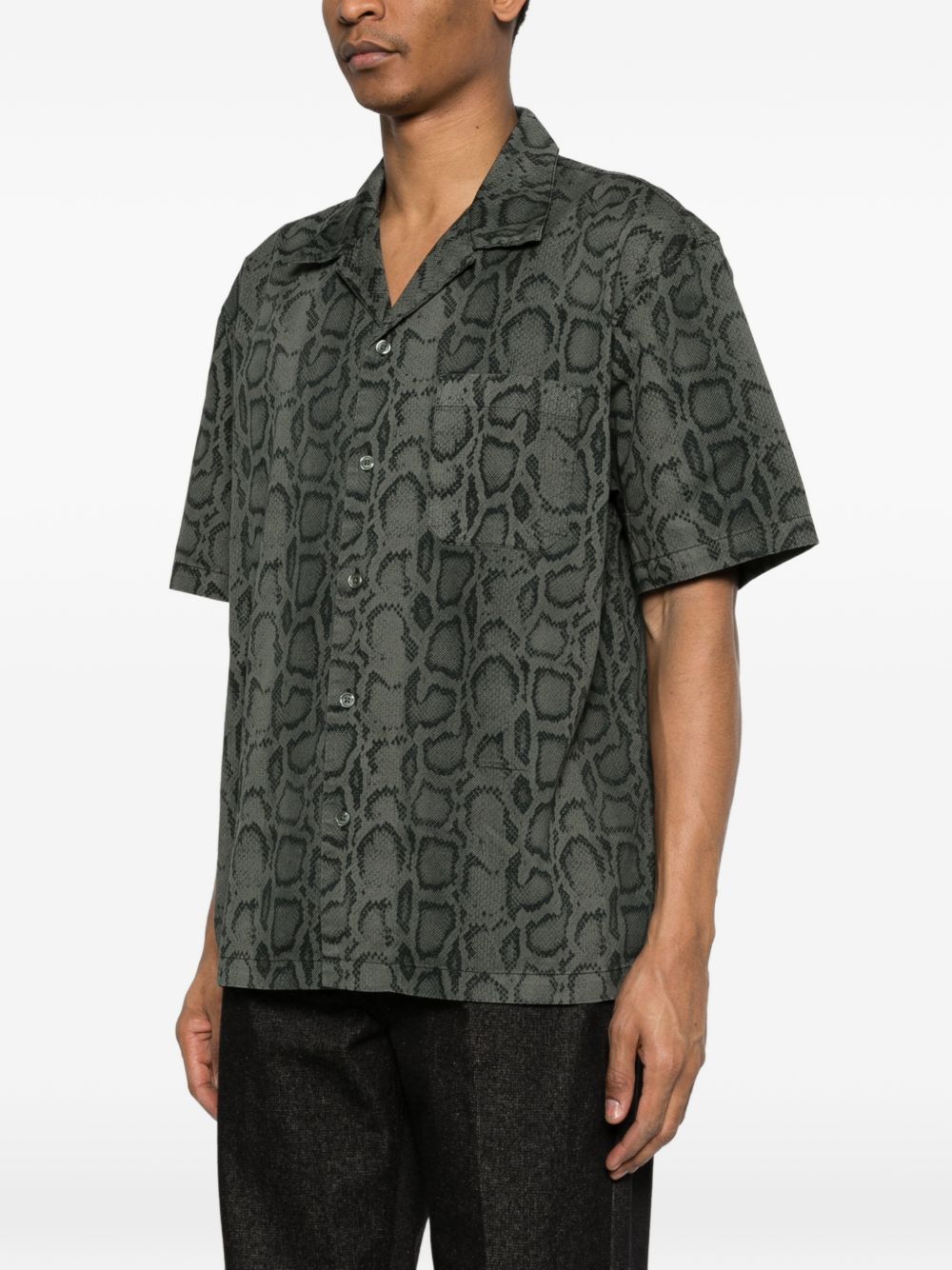 camicia snake camo verde CARHARTT WIP