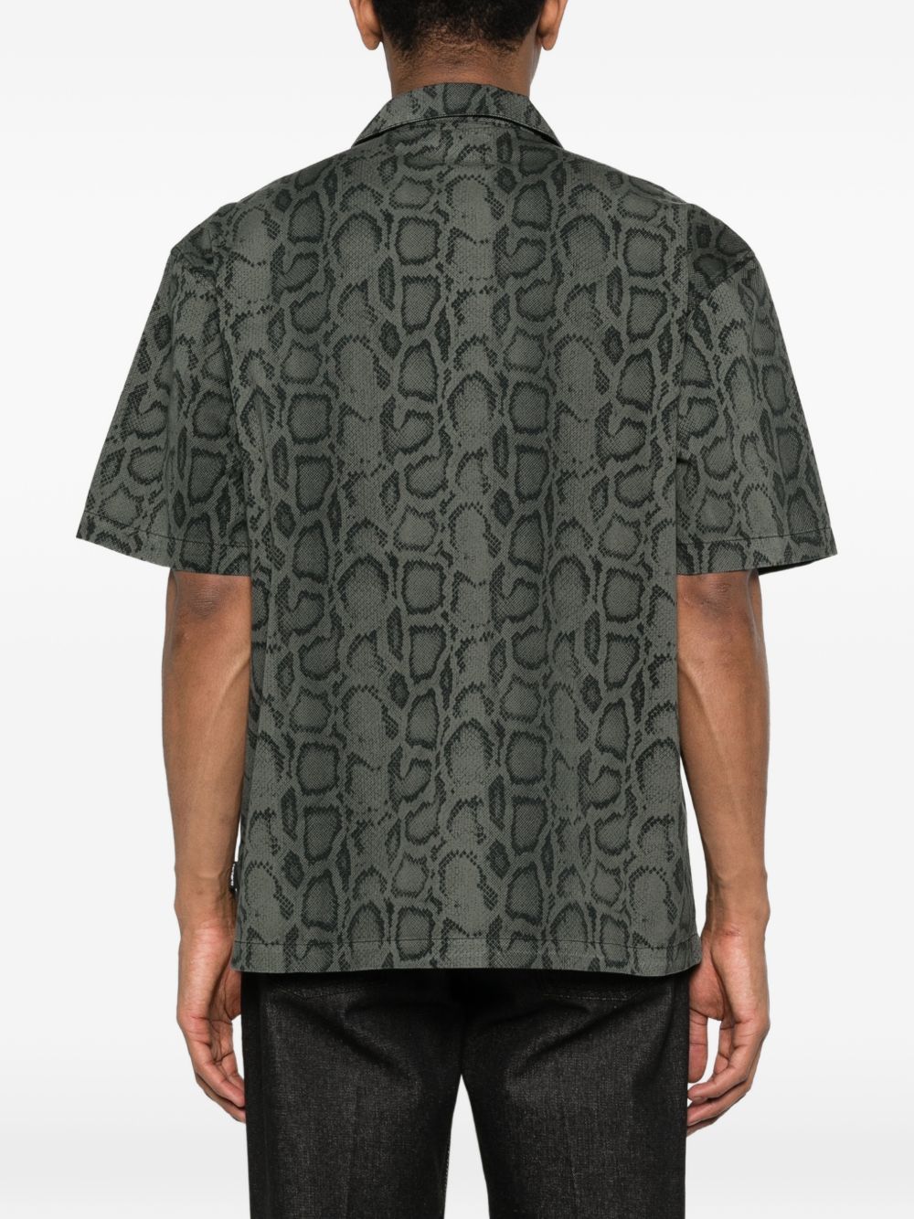 camicia snake camo verde CARHARTT WIP