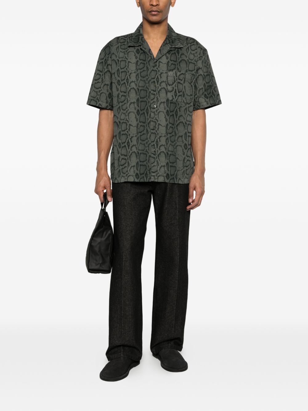 camicia snake camo verde CARHARTT WIP