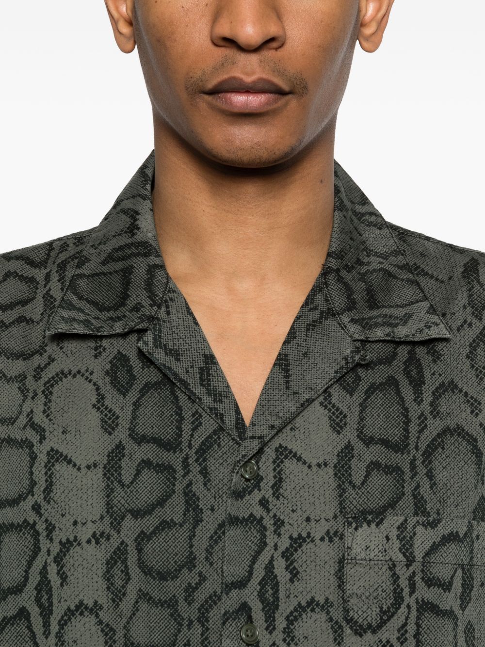 camicia snake camo verde CARHARTT WIP