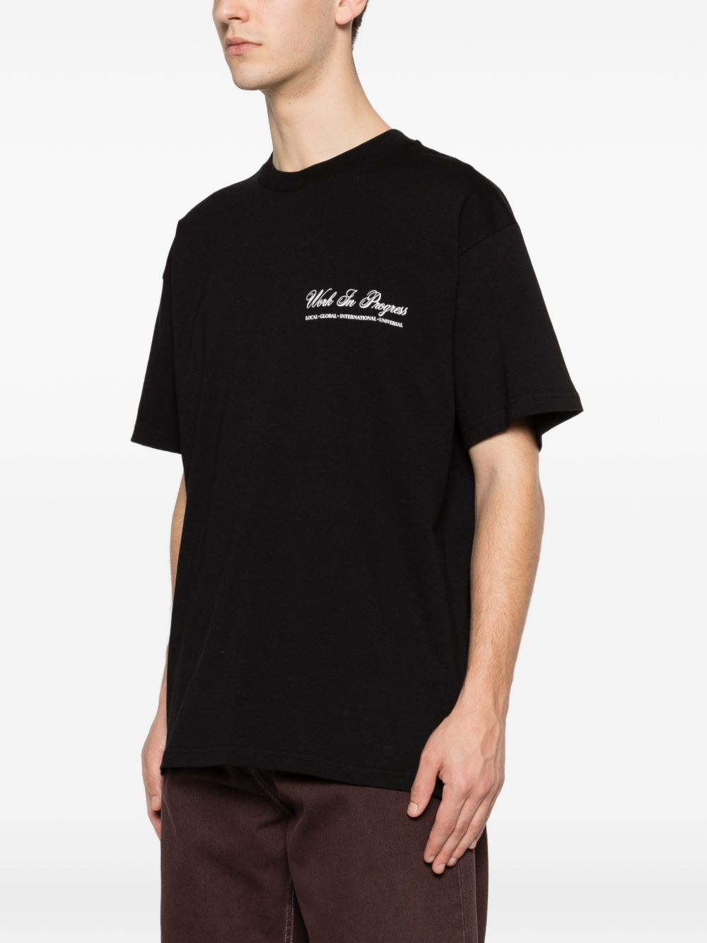 t-shirt cloud heart nera  CARHARTT WIP