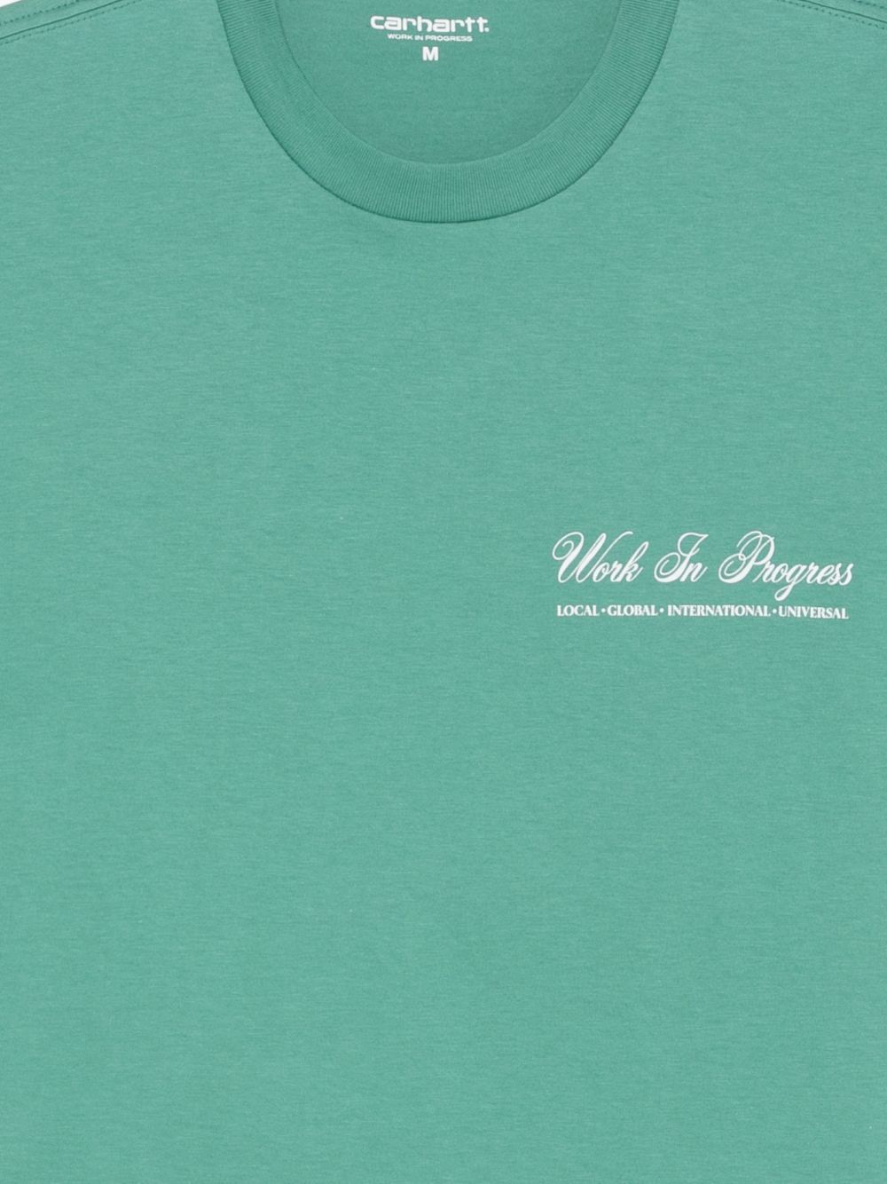 t-shirt cloud heart green CARHARTT WIP