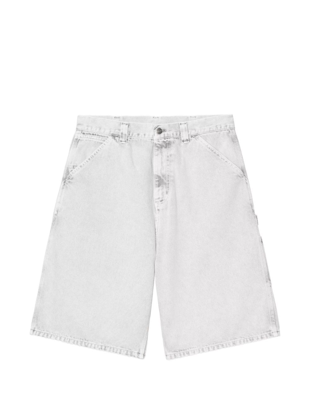 single knee short denim black 