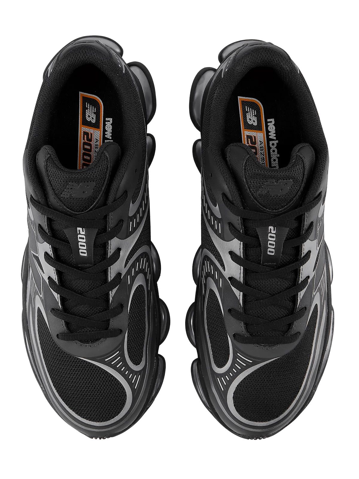 abzorb 2000 technical lifestyle sneakers u20008ll black / silver sneakers - men NEW BALANCE