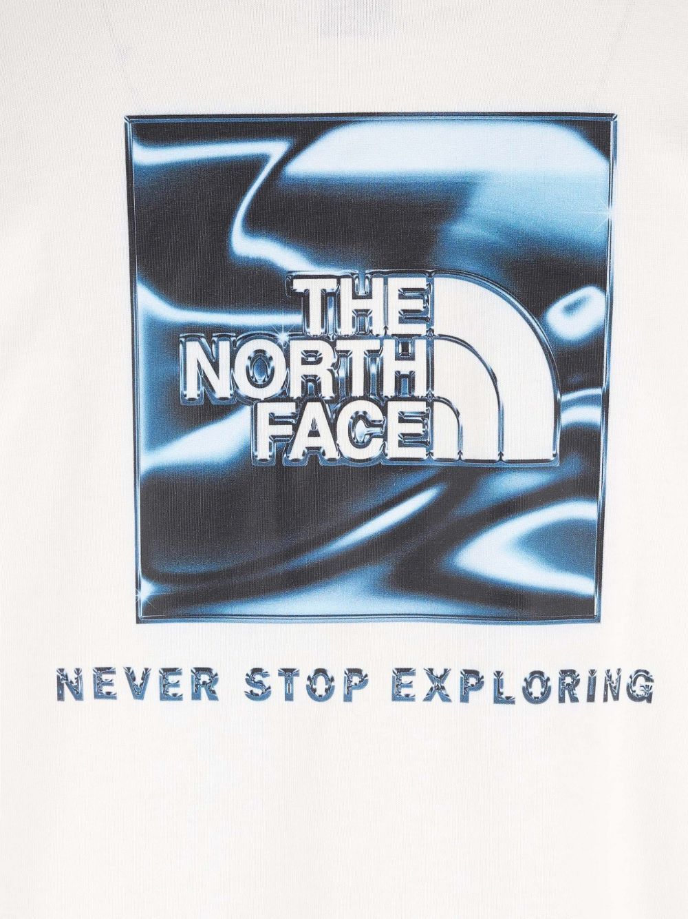 tee oversize white  THE NORTH FACE