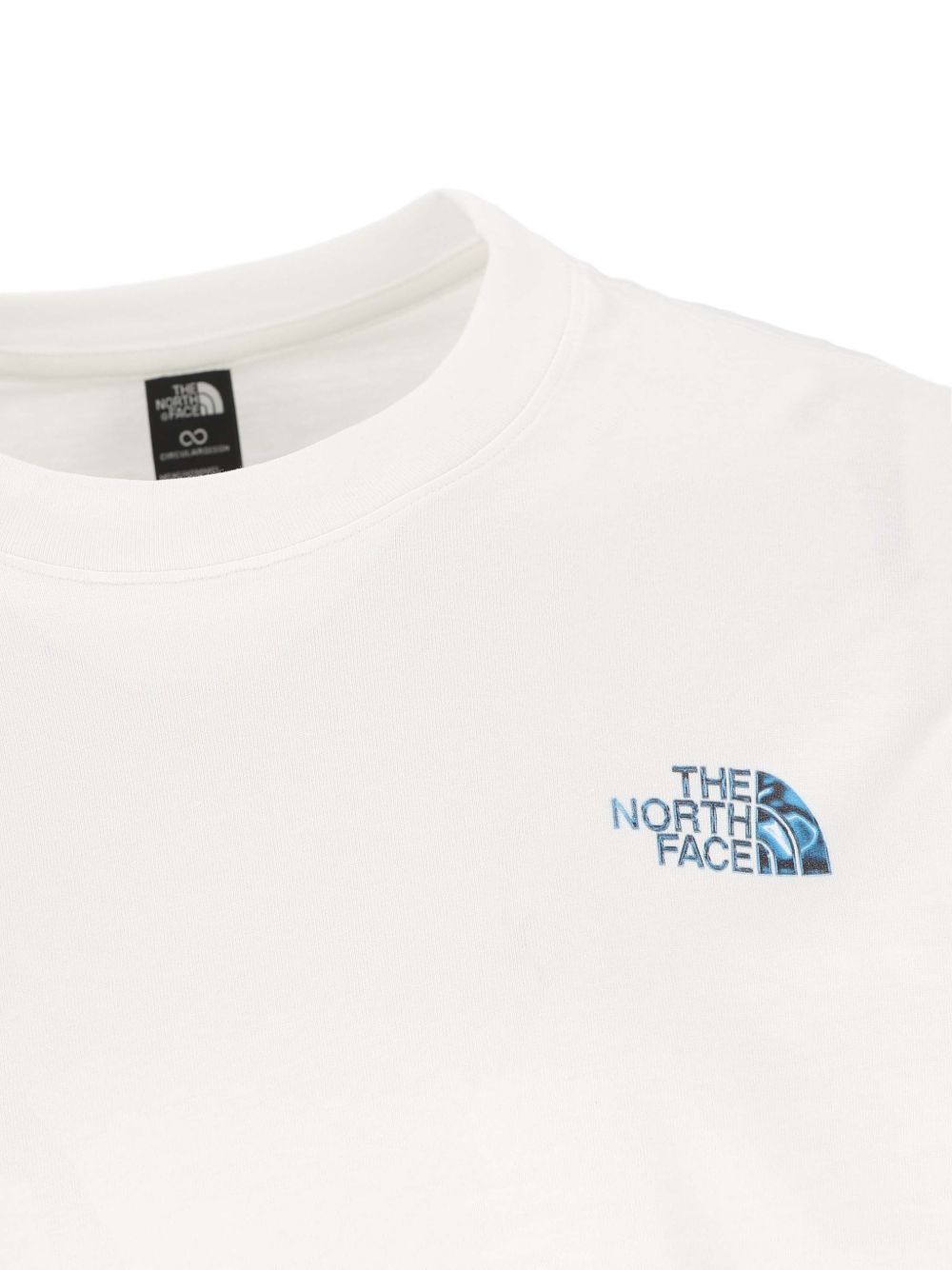 tee oversize white  THE NORTH FACE