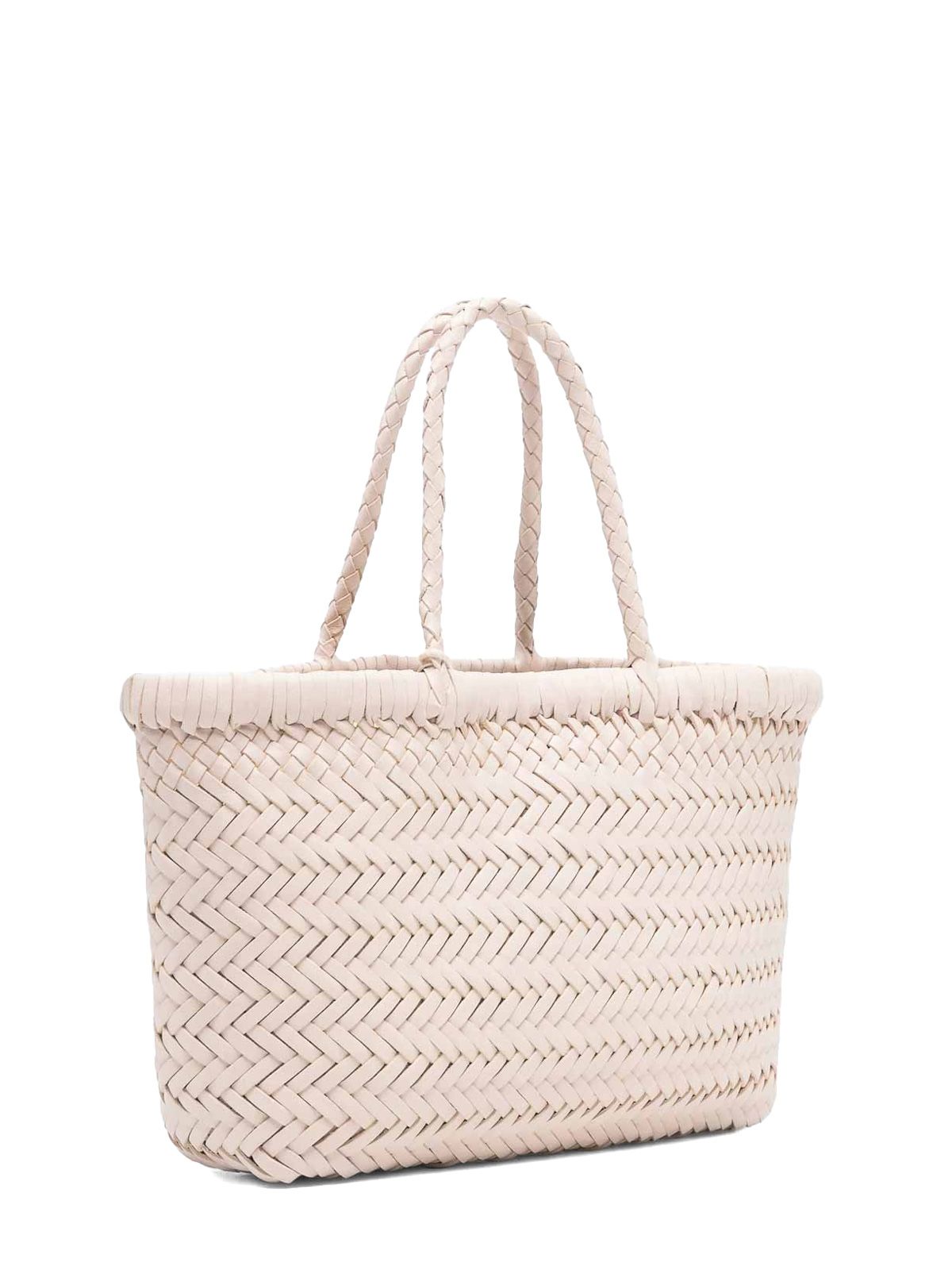 bag mini flat gora basket beige  DRAGON DIFFUSION