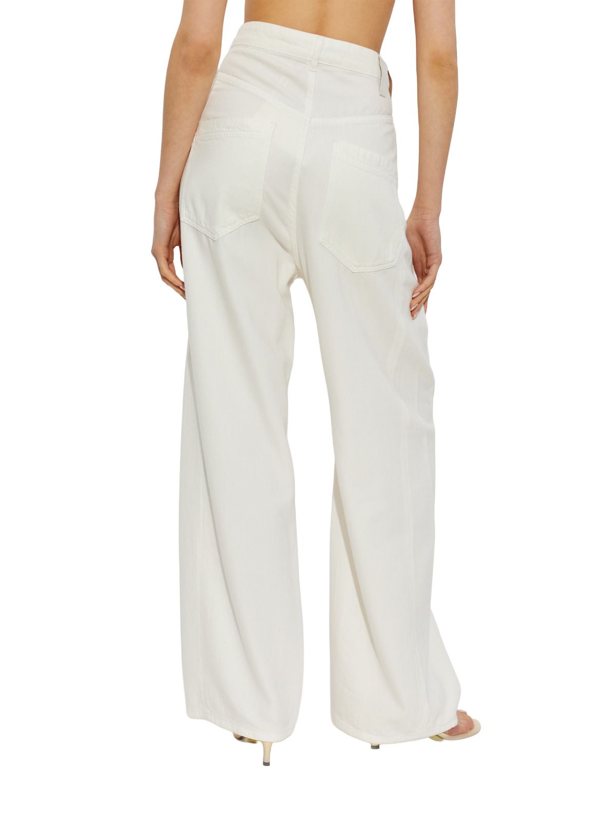 Jeans ines fold over in denim tencel bianchi DARKPARK