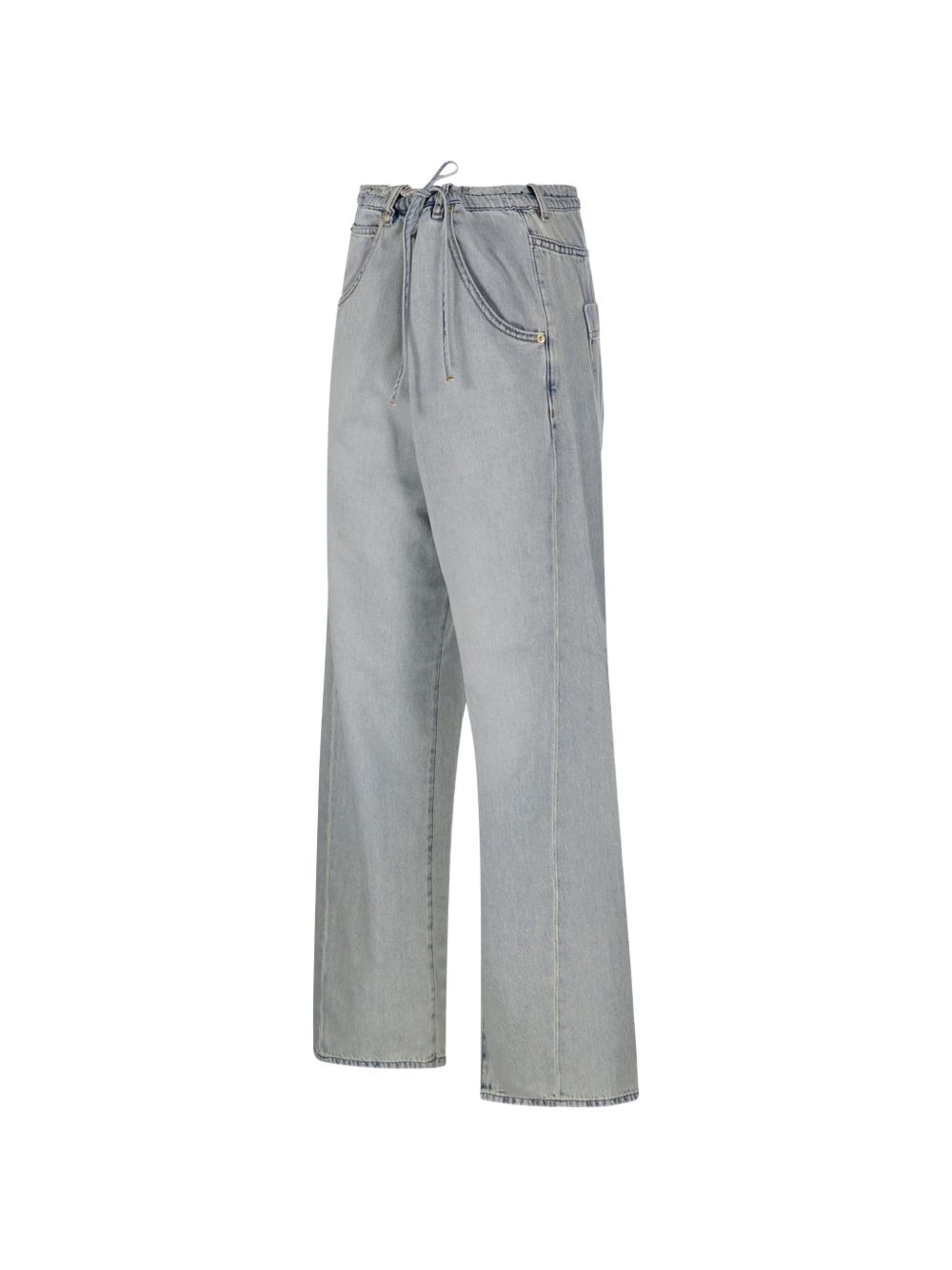 denim iris paper bag tencel white  DARKPARK