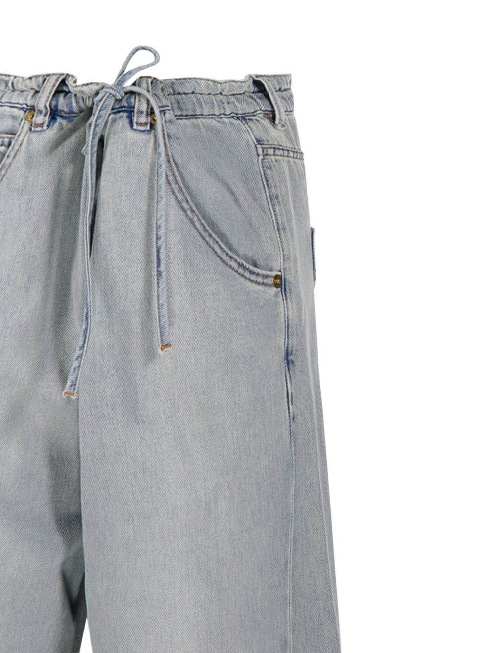 denim iris paper bag tencel white  DARKPARK