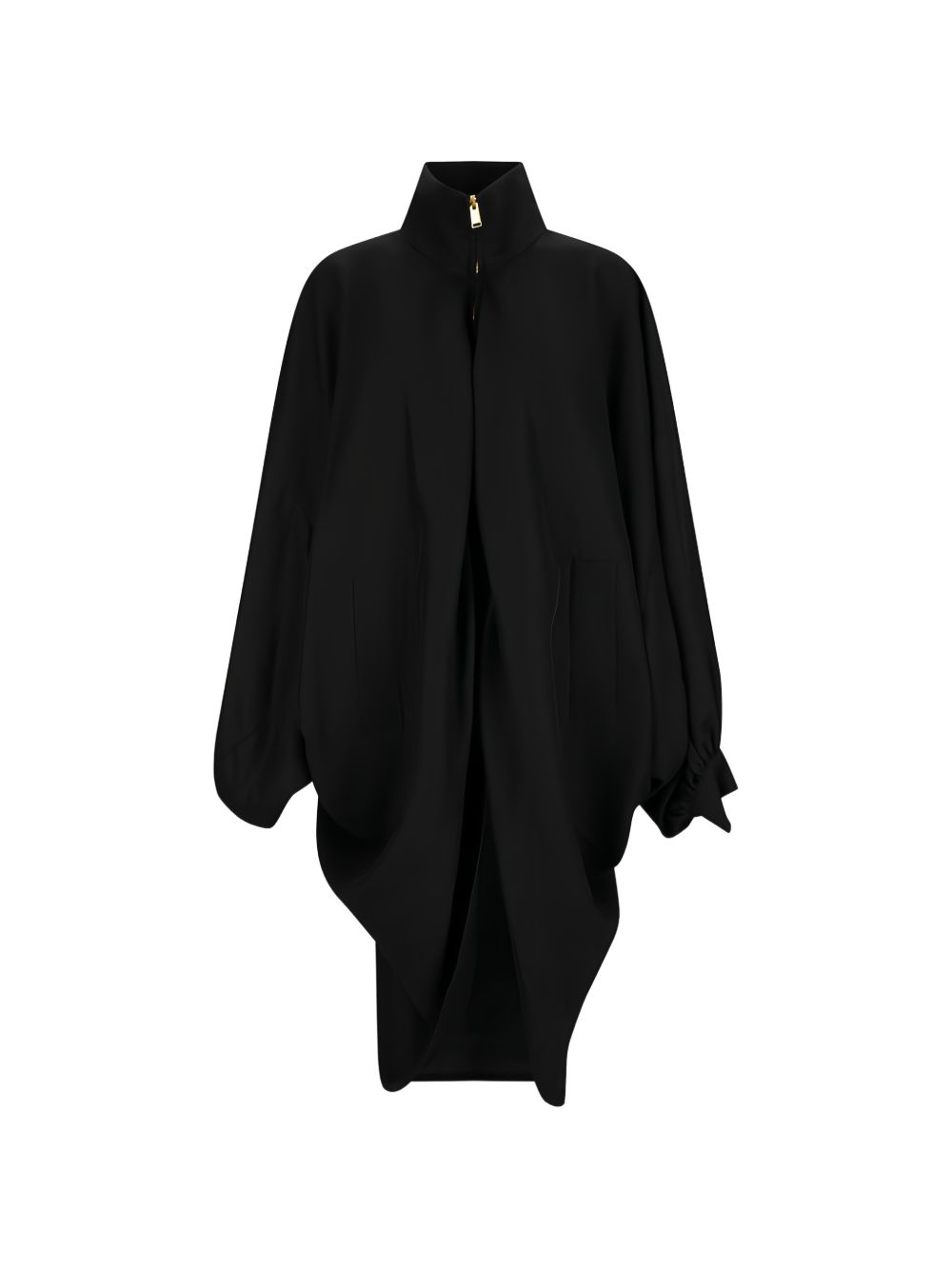 bomber norma draped sleeves black 