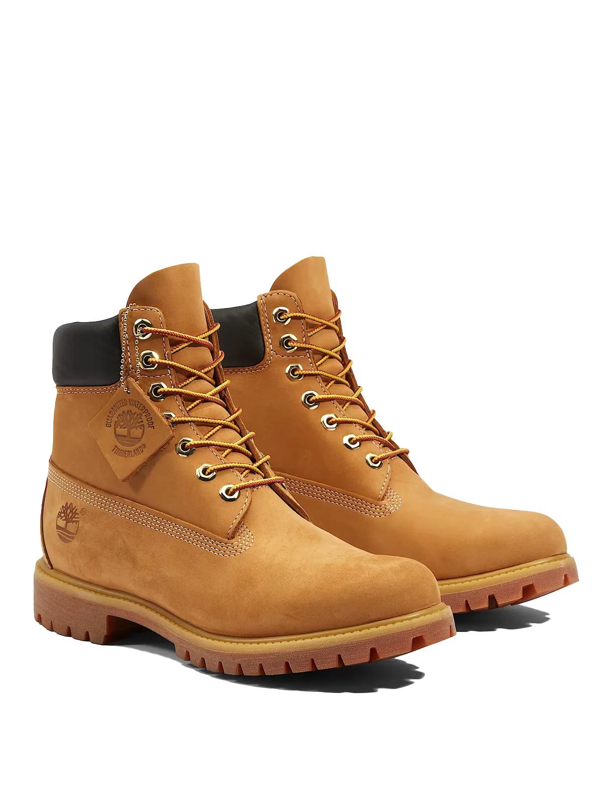 stivale premium 6-inch waterproof nubuck giallo wheat stivali - uomo TIMBERLAND