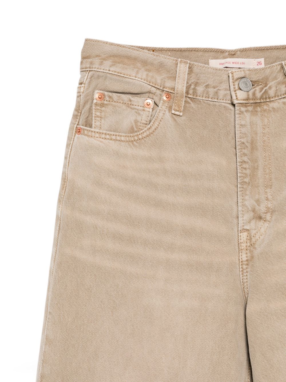 pantaloni larghi h223 bianchi LEVI'S