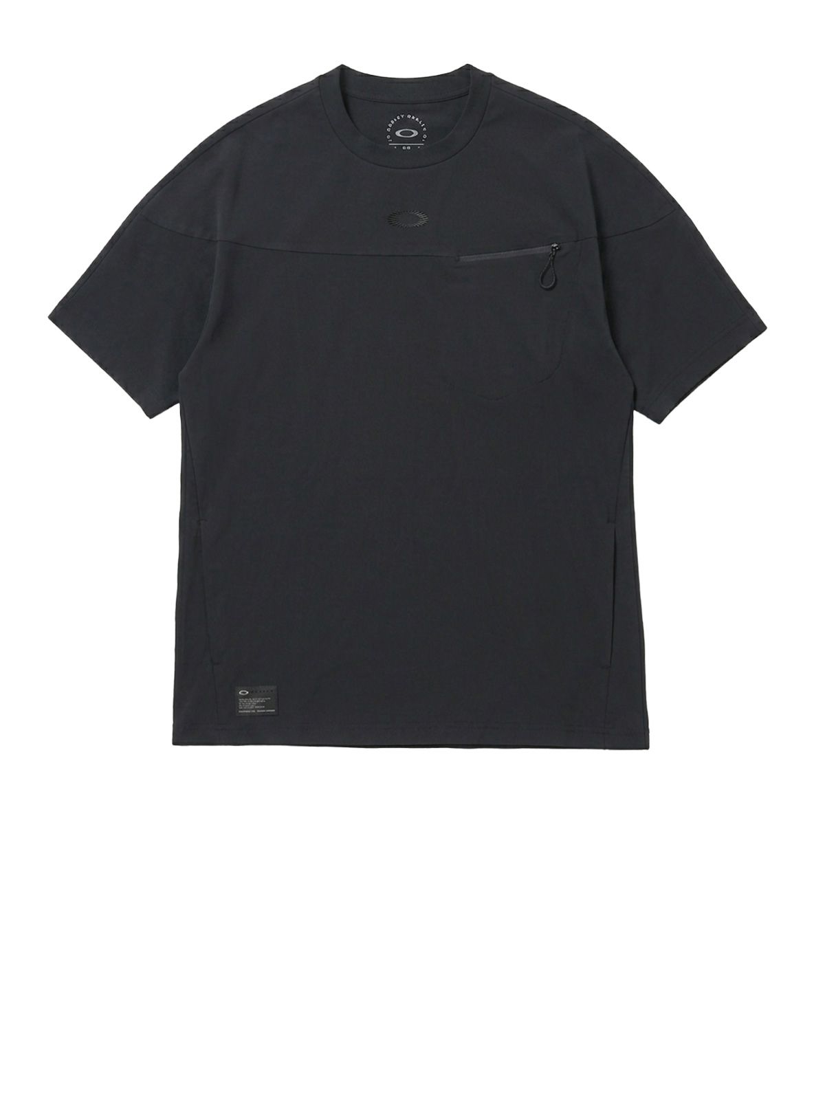 t-shirt union con tasca nera