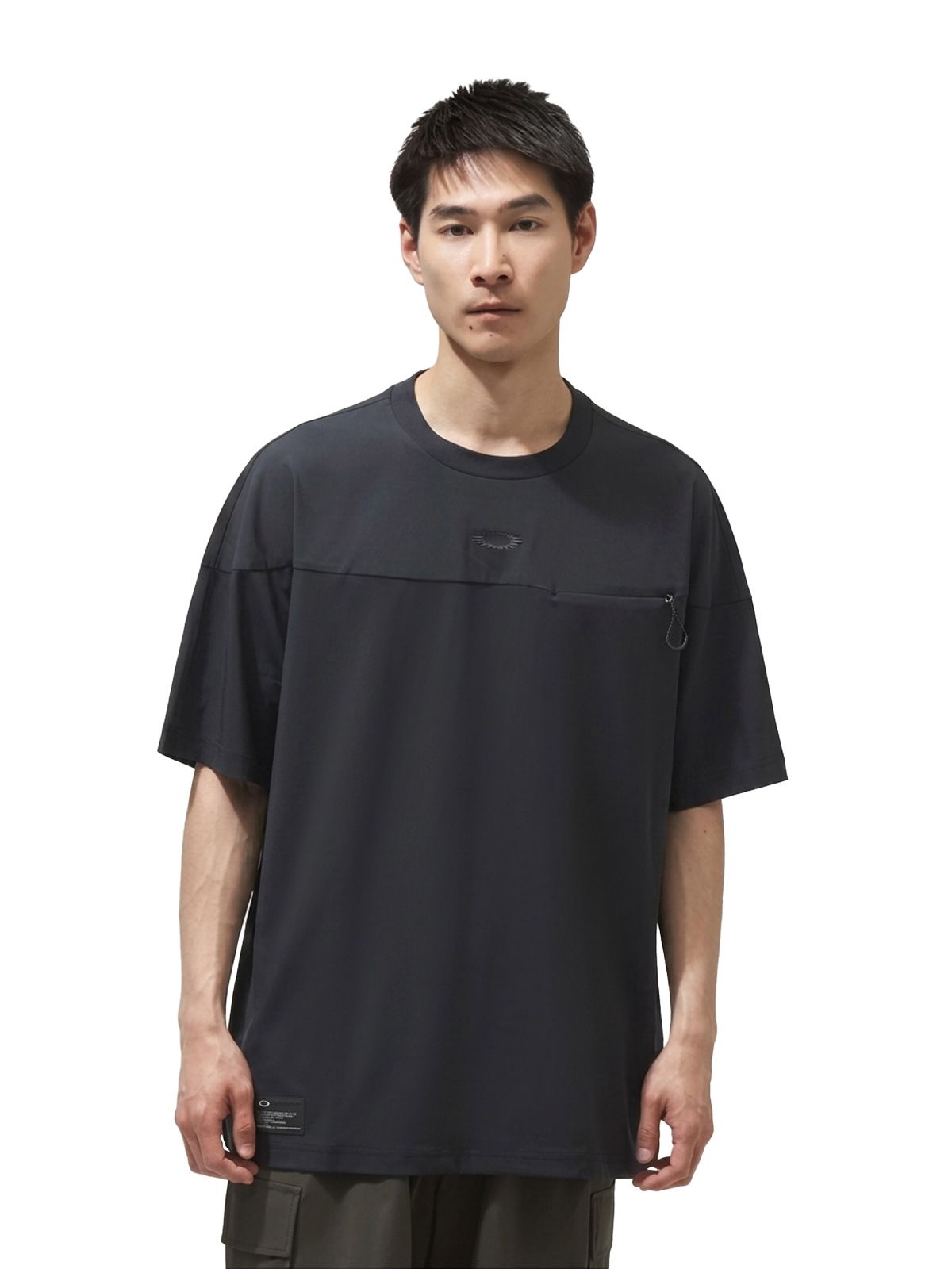 t-shirt union con tasca nera OAKLEY