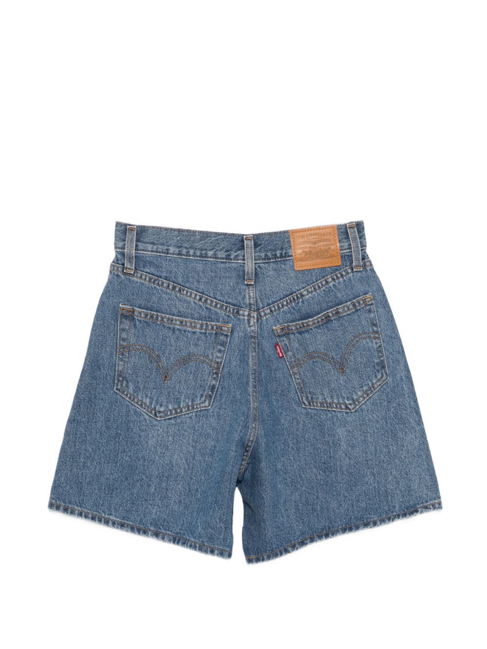 short jeans high baggy blue  LEVI'S
