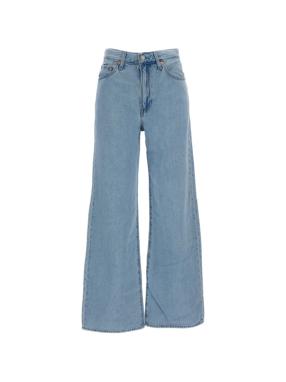 jeans a gamba larga h223 blu