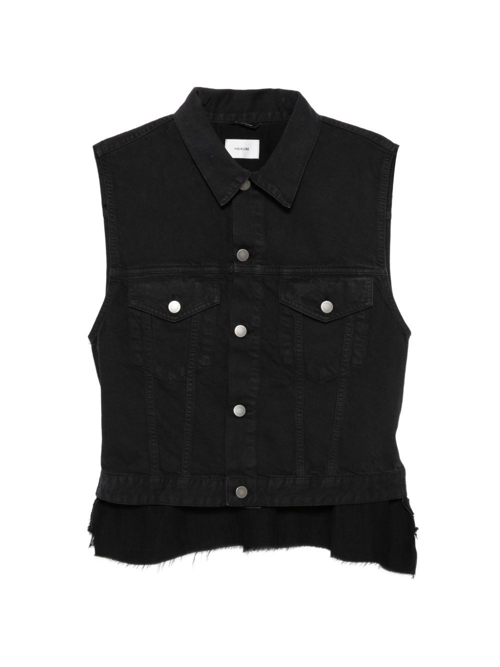 gilet ryder satin bull nero 