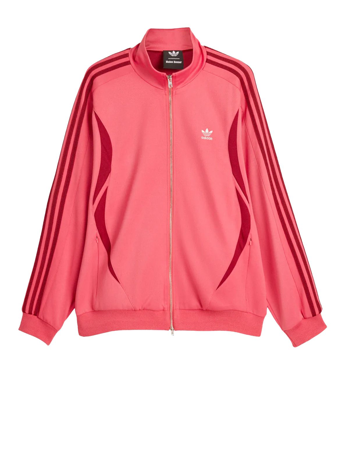 felpa track top rosa