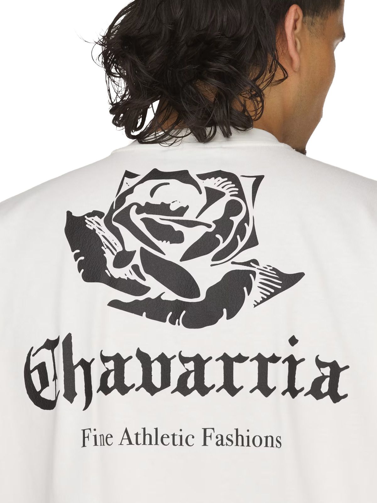 maglia logo ss bianca  ADIDAS X WILLY CHAVARRIA