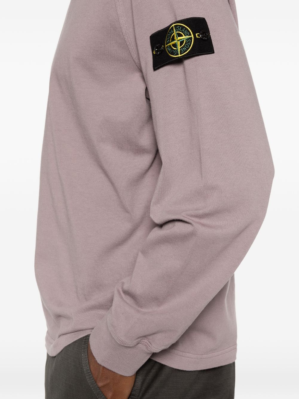 felpa viola STONE ISLAND