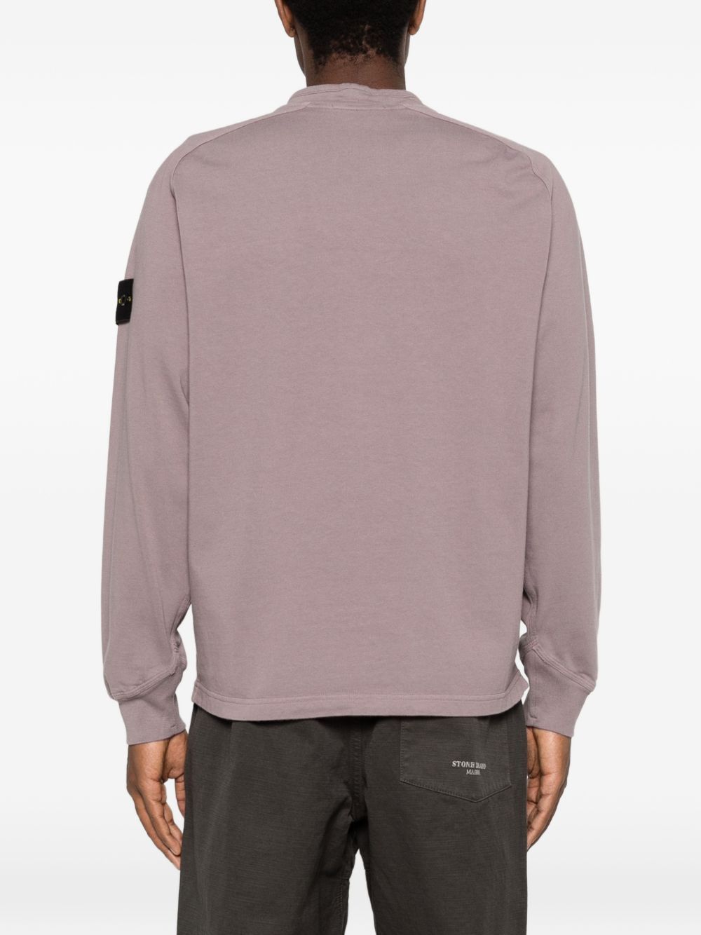 felpa viola STONE ISLAND