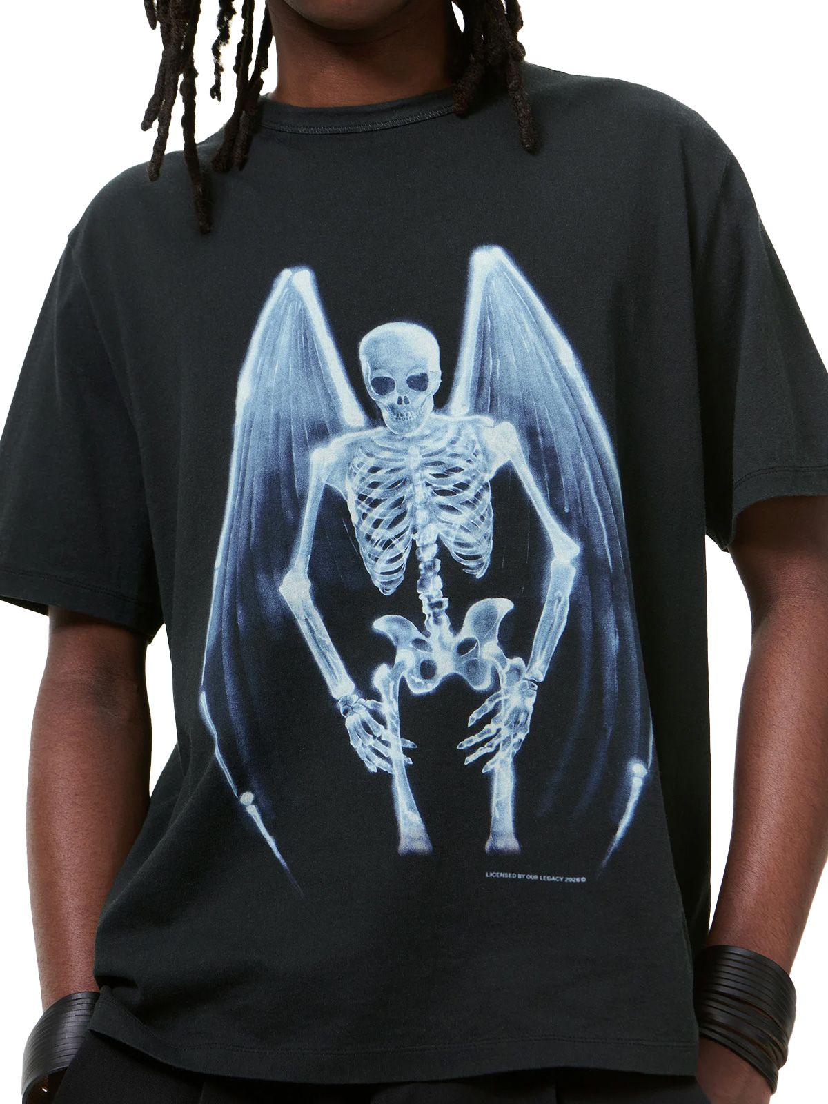 t-shirt new box nera  OUR LEGACY