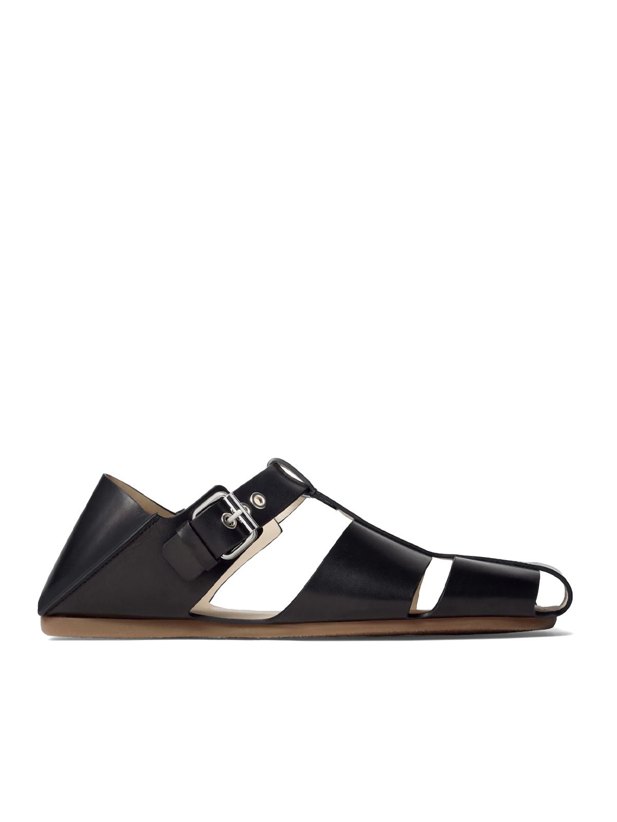 sandali slip-on neri