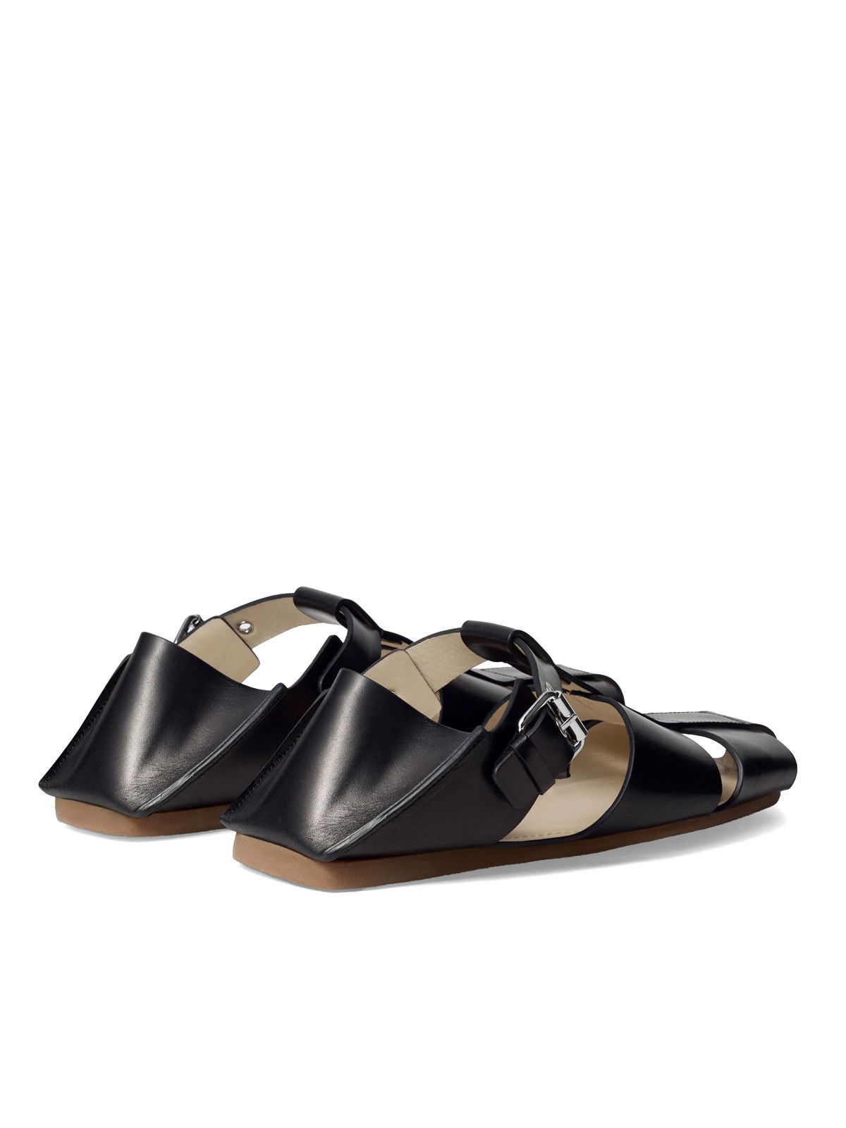 sandals fisherman slip on black  LEMAIRE