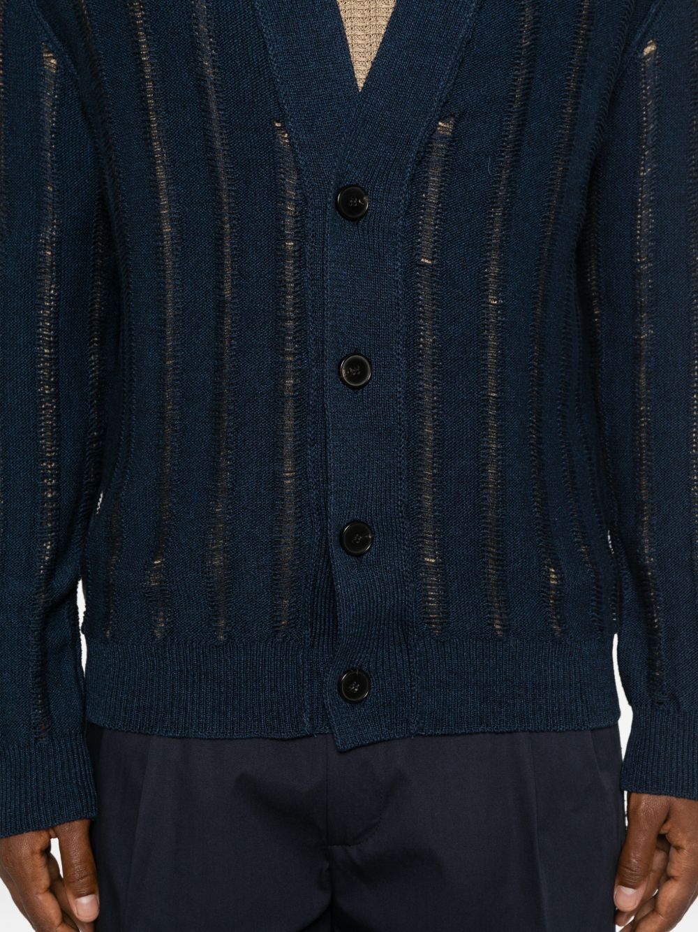 cardigan blue AMARANTO