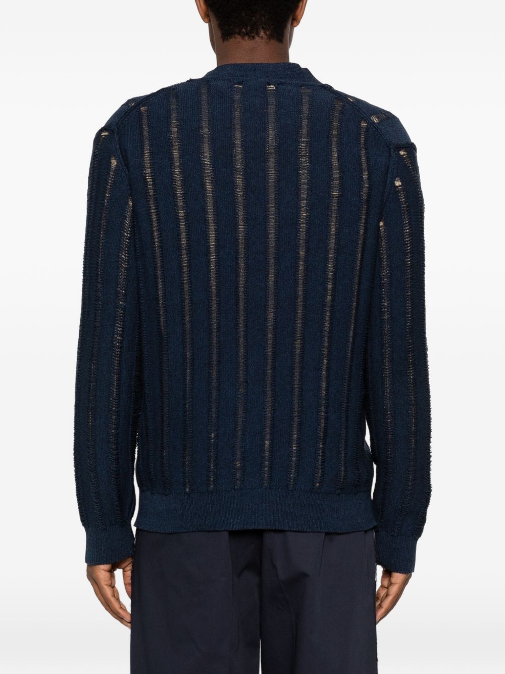 cardigan blue AMARANTO