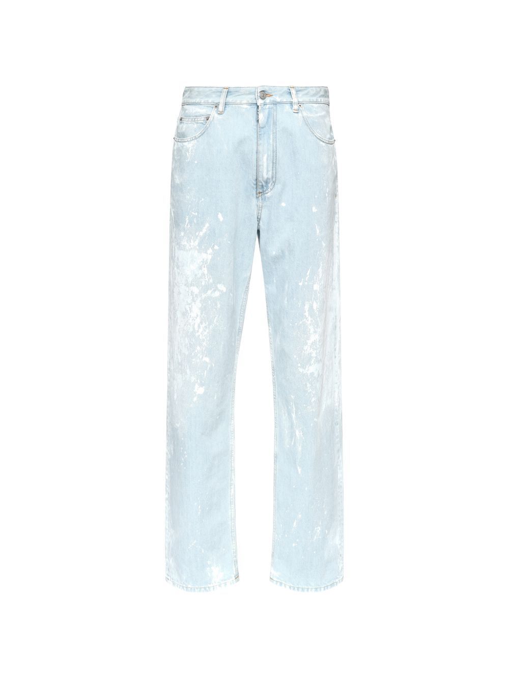 pants 5 pockets white 