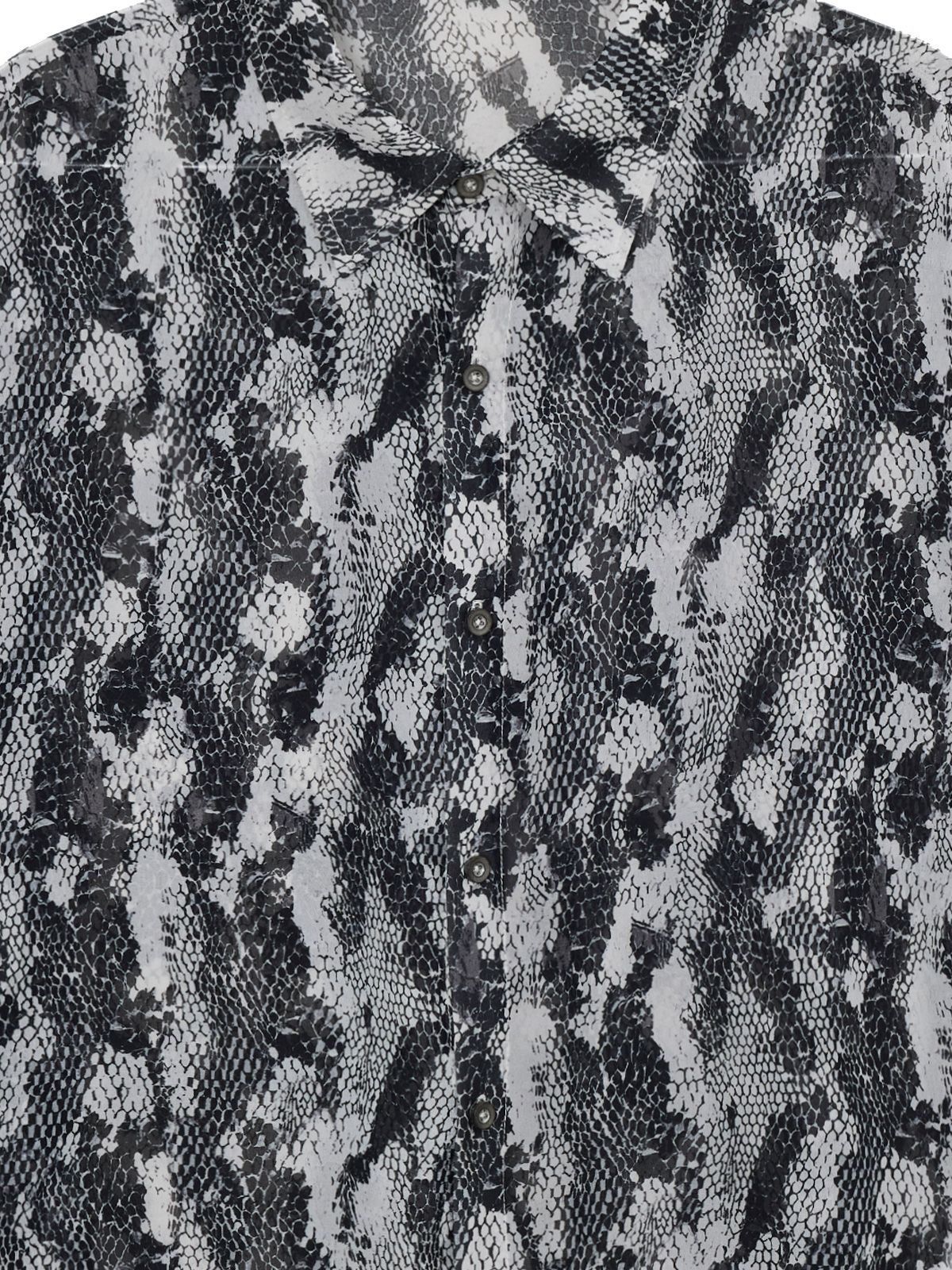 shirt phyton grey  ACUPUNCTURE