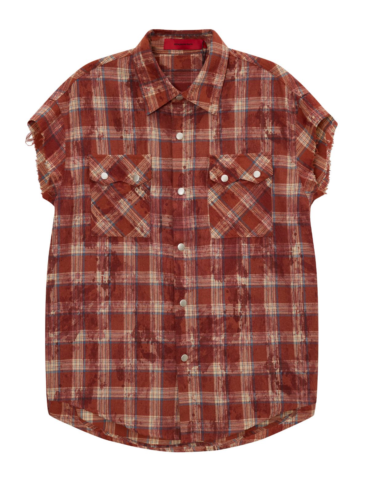 shirt sleeveless texas red