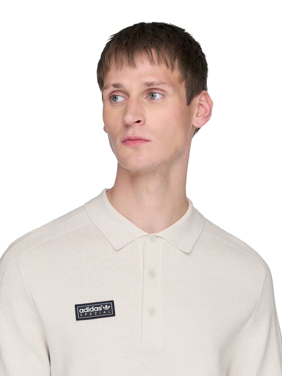 polo in maglia bispham spzl kf6808 bianco polo - uomo ADIDAS SPEZIAL