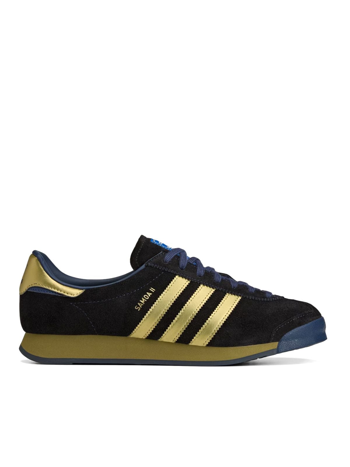 sneakers samoa II black blue gold 