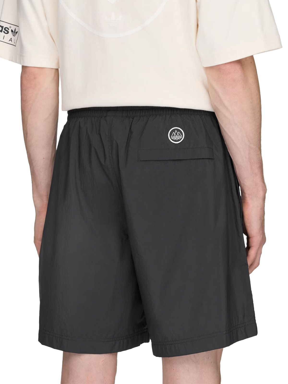 pantaloncini corti tecnici hudswell spzl kf6824 nero short - uomo ADIDAS SPEZIAL
