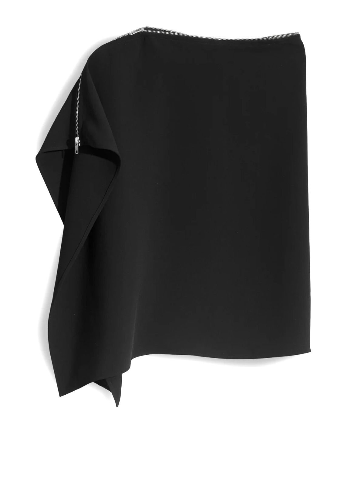 Black square skirt