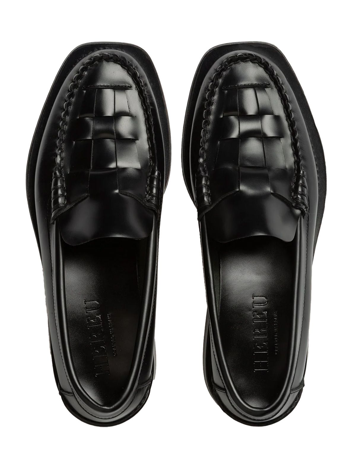 loafer slip on black  HEREU