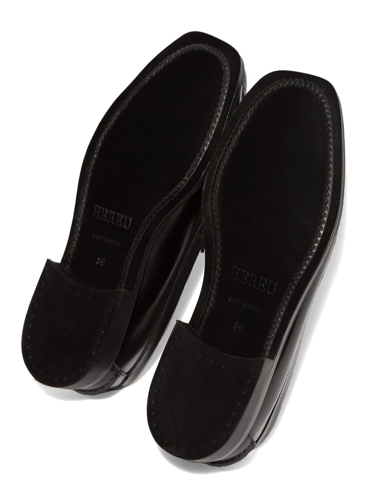 loafer slip on black  HEREU