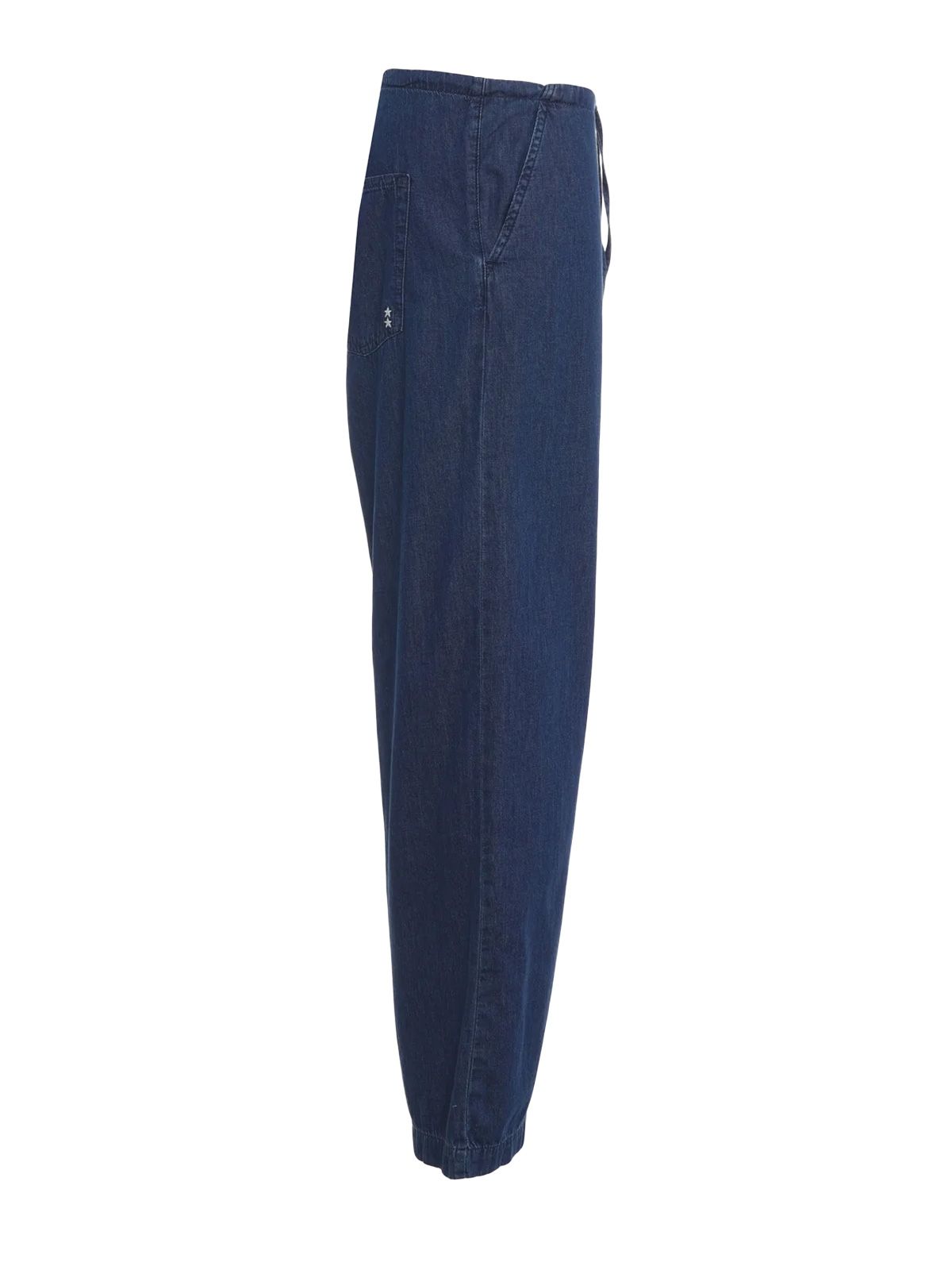 cody drawstring denim jeans night blue jeans - men ICON DENIM