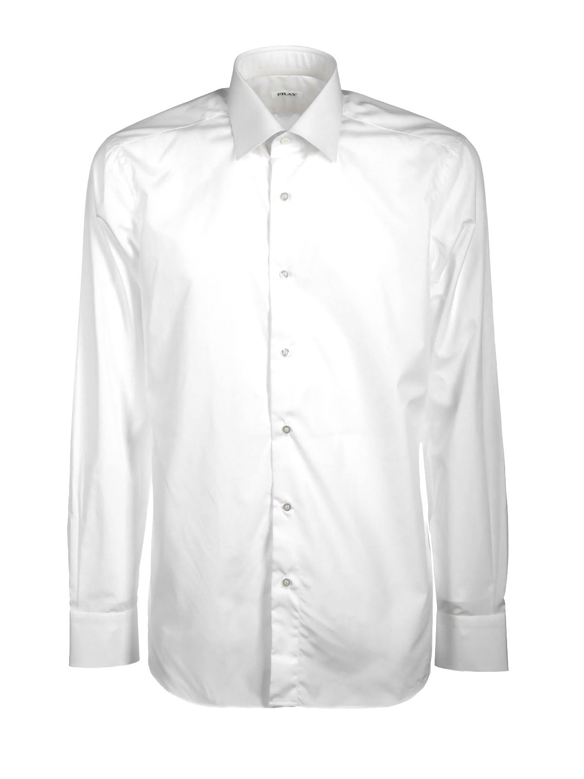 shirt 1185 white cotton  shirt - men