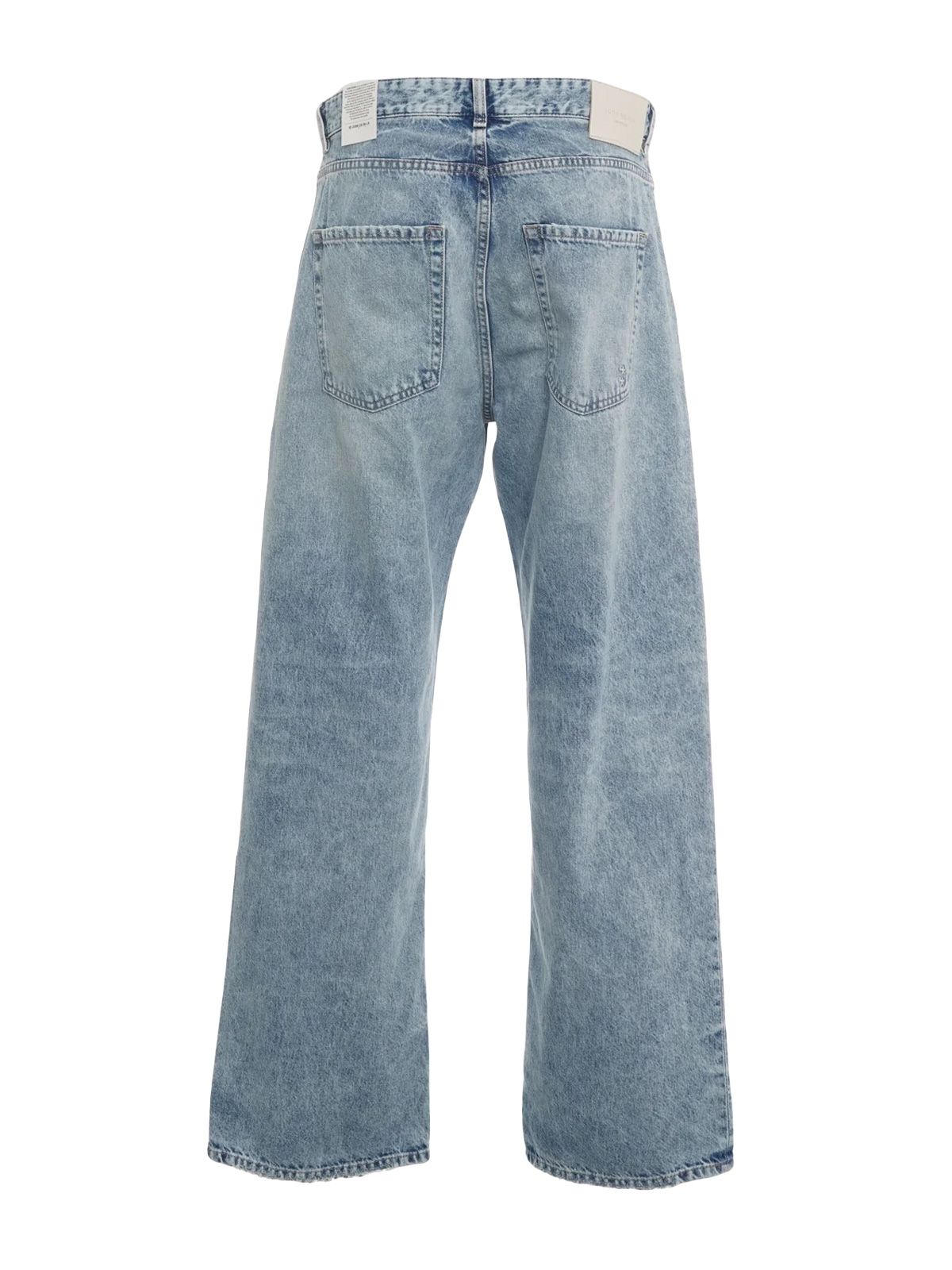 jeans denim will eco gamba larga arid blue jeans - uomo