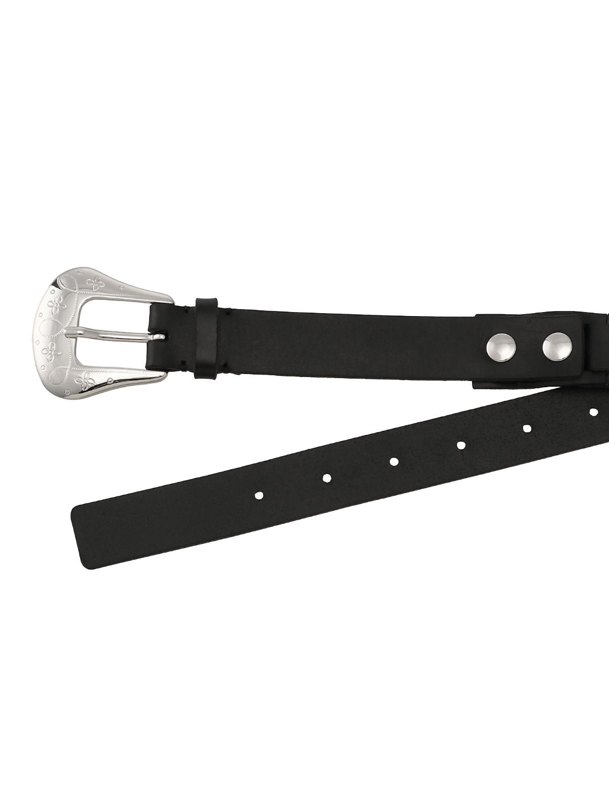 cintura ceto braided intrecciata in pelle nero cinture - uomo NAMACHEKO