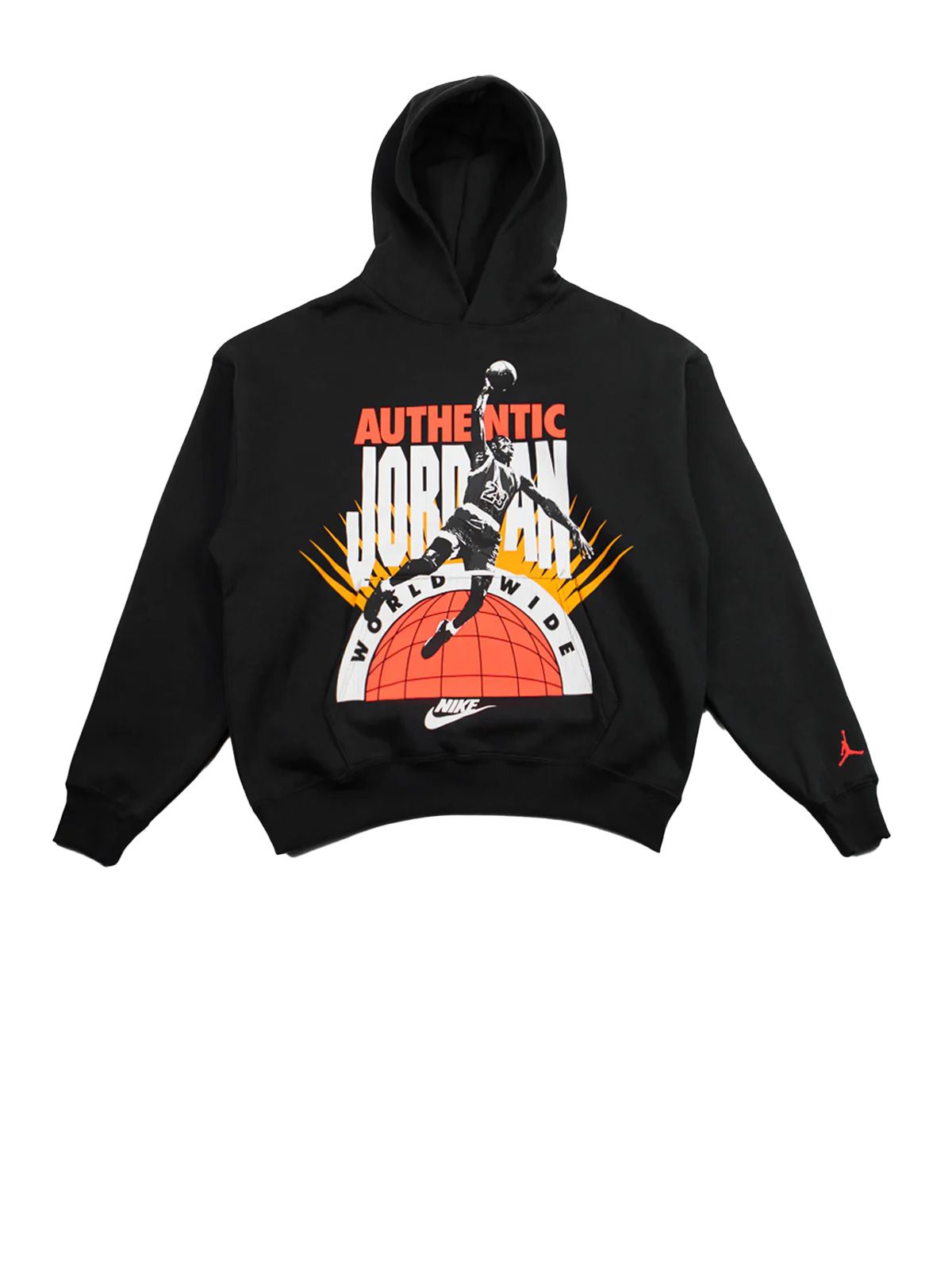 brooklyn fleece hoodie off noir hoodie - men