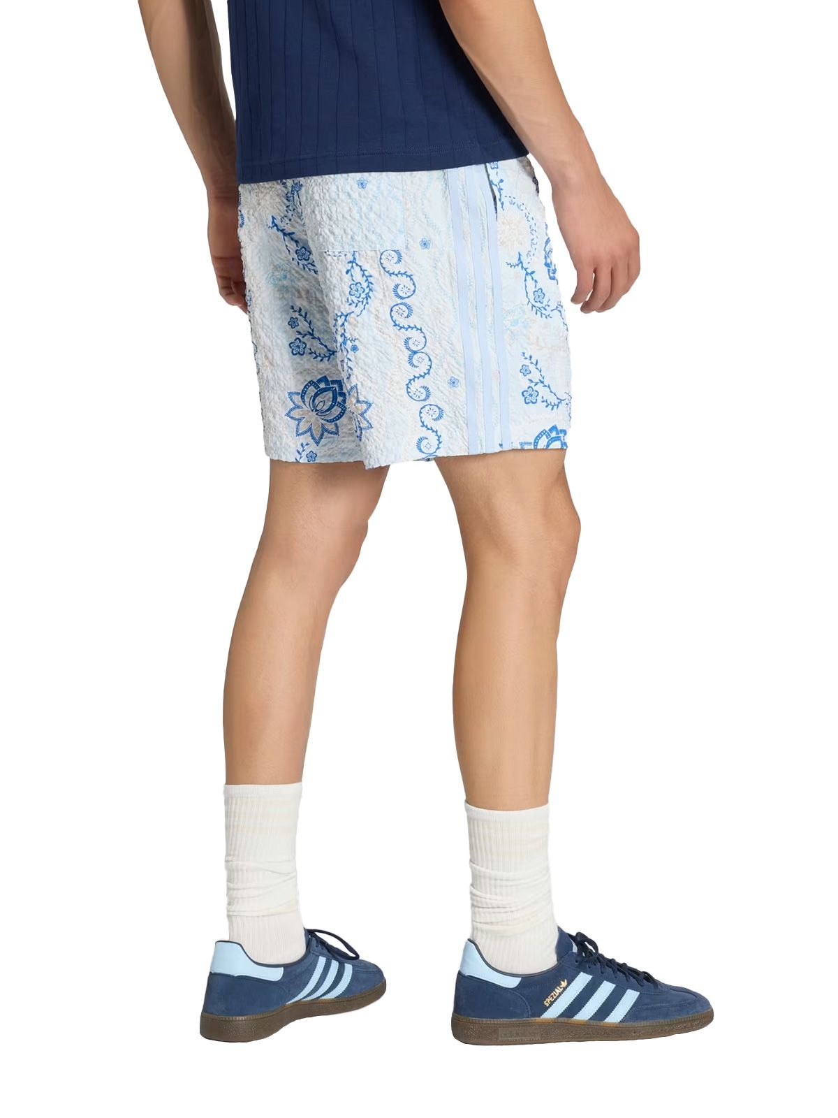 pantaloncini resort blu ADIDAS ORIGINALS